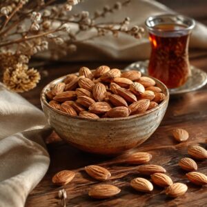 مغز بادام درختی خام ۵۰۰ گرمی ممتازینو