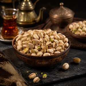 پسته اکبری نمکی ۵۰۰ گرمی ممتازینو
